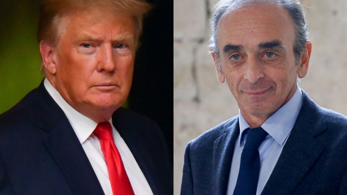 Rencontre entre Éric Zemmour et Donald Trump : échange entre deux candidats